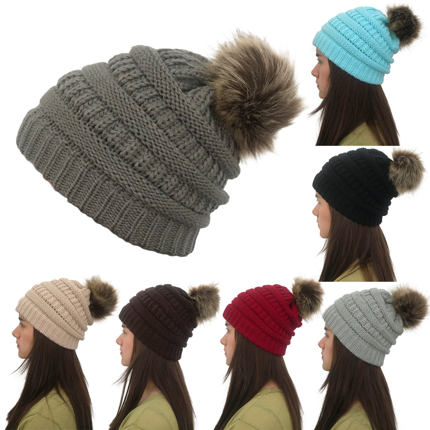 acne mini pansy beanie
