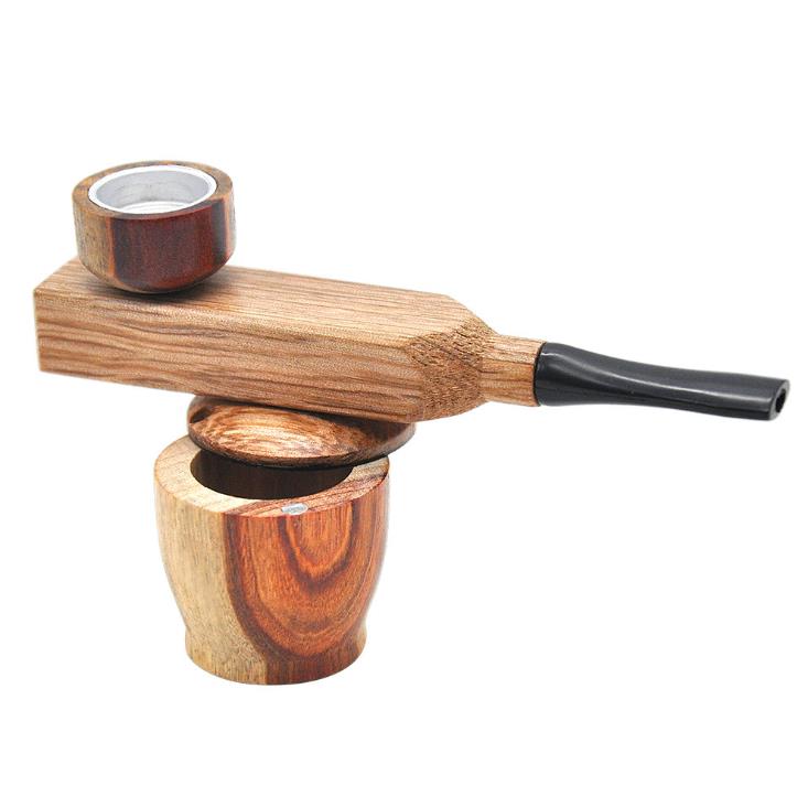 

Portable Storable Wood Pipe Solid Wood Customizable