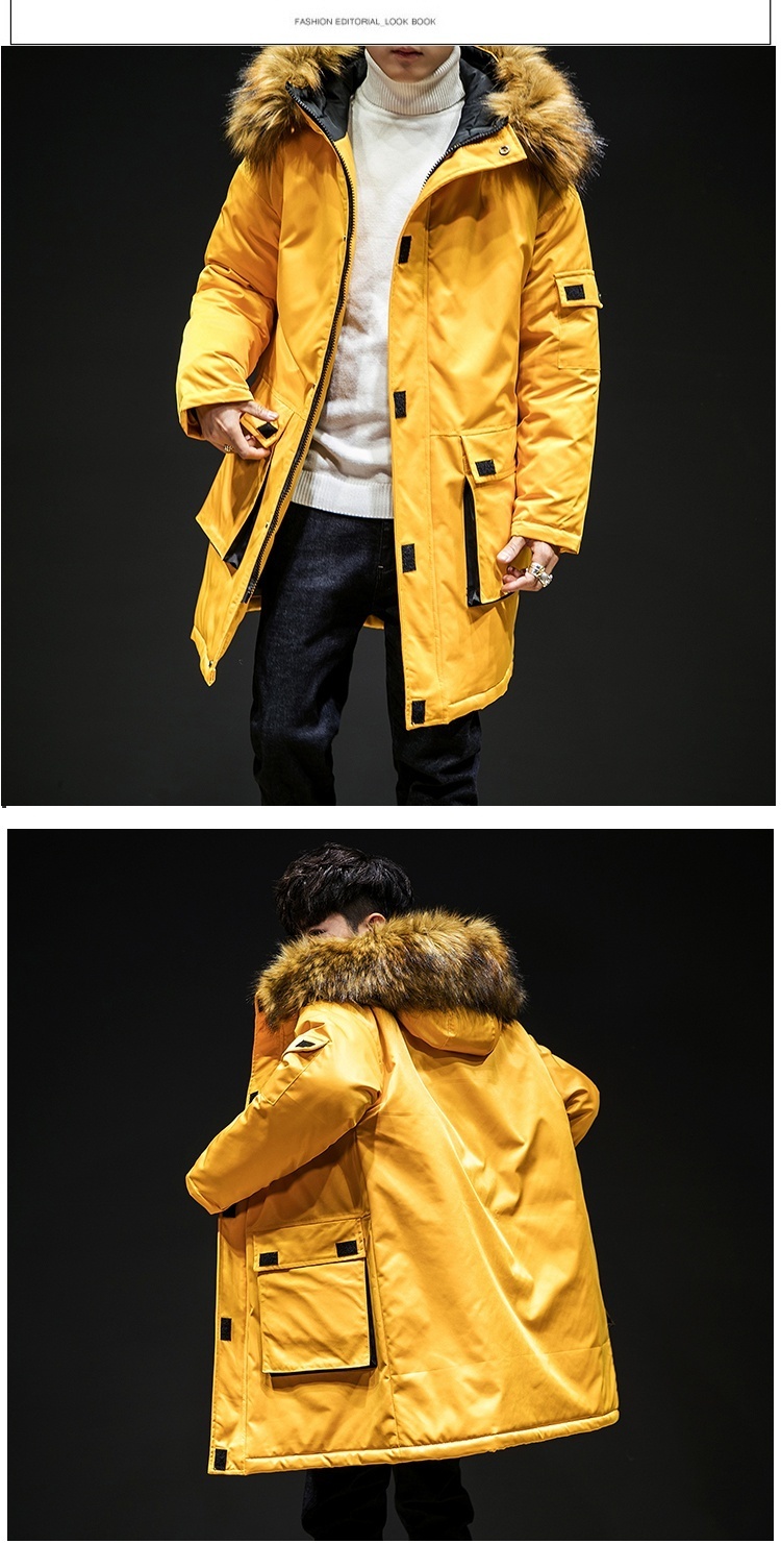 Großhandel KUANGNAN Gelb Mit Kapuze Winterjacke Männer Kleidung Windjacke Herren Winter Parkas Mantel 2018 Langen Mantel Herren Pelz Parka 5XL Von Großhandel KUANGNAN Gelb Mit Kapuze Winterjacke Männer Kleidung Windjacke Herren Winter Parkas Mantel 2018 Langen Mantel Herren Pelz Parka 5XL Von