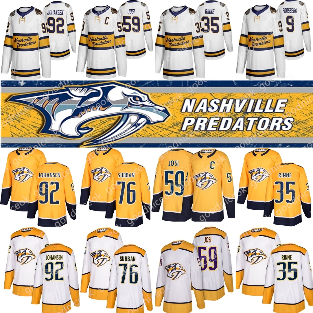 nashville predators fisher jersey