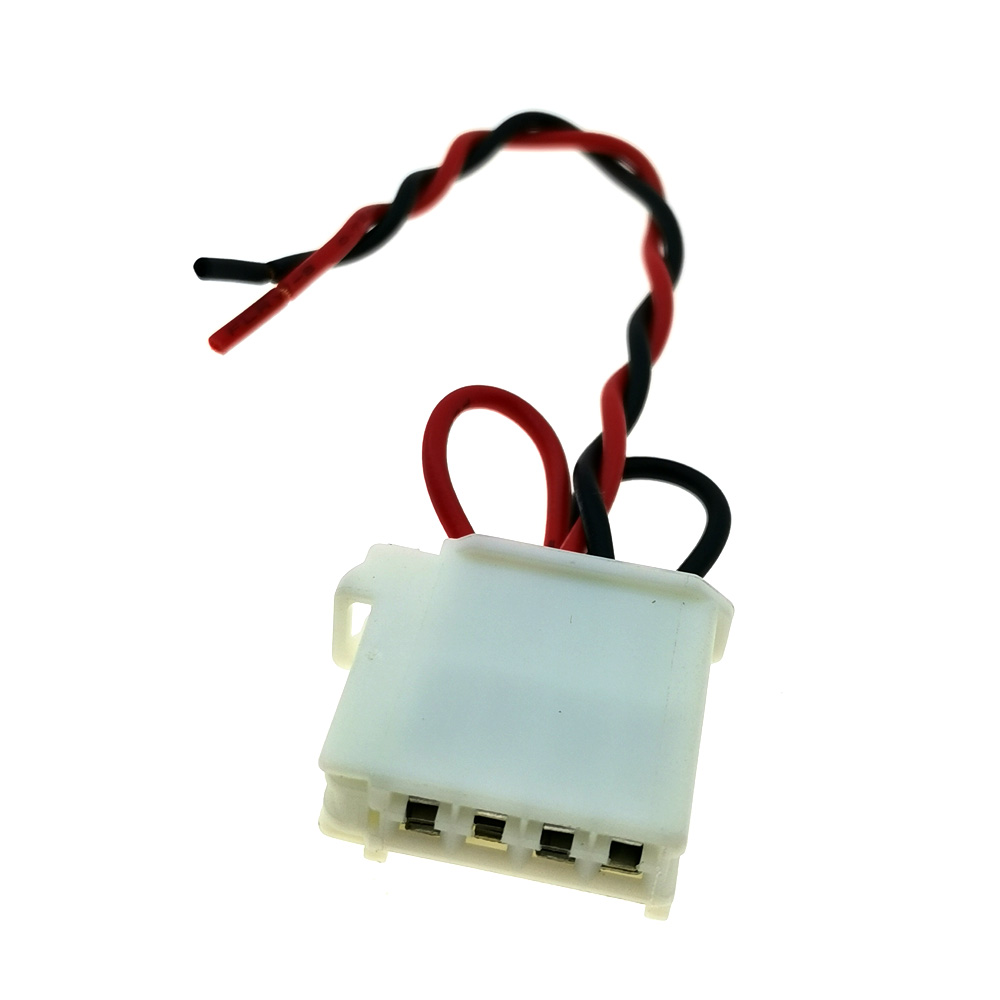 

4 Pin 12874 female audio modification high-pitched speaker plug with 4 inch wire,12304 4P tweeter connector for Toyota
