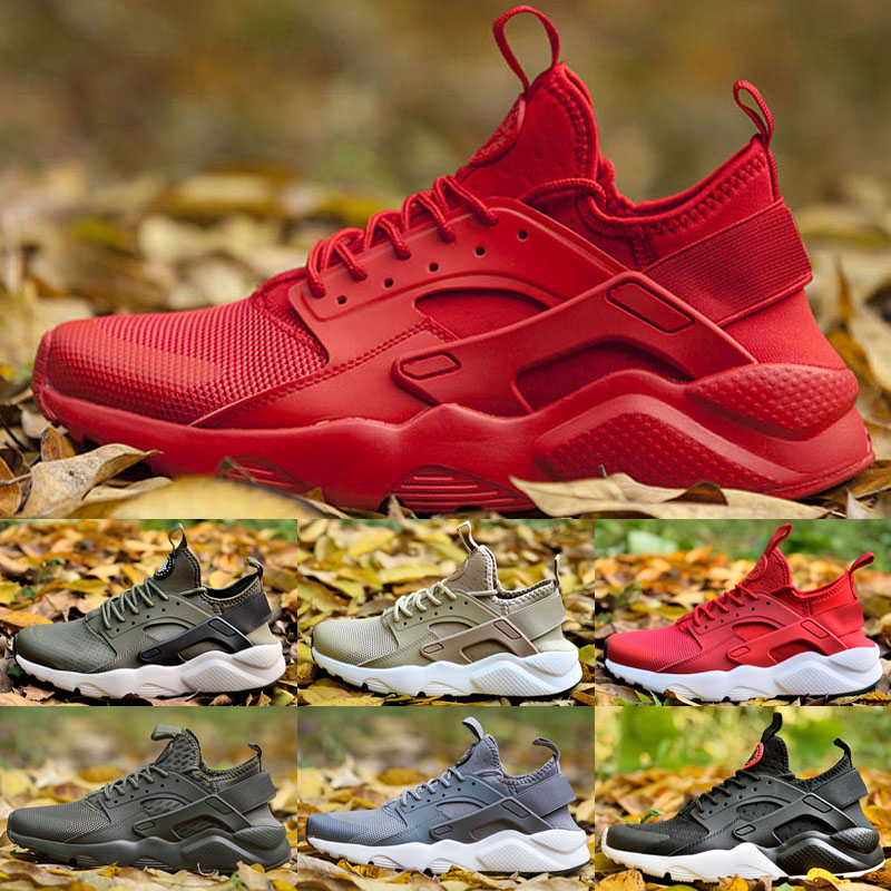 

NEW Huarache 4 IV Ultra Outdoor Shoes For Men Women Shoes Huraches Size 36-46, As shown 21