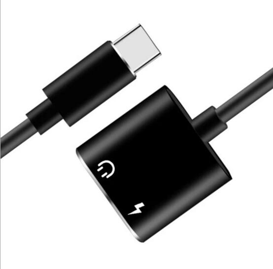 

USB-C To Headphone In1 Sale Type-C Converter Adapter Charger Huawei Audio Aux For Charging Cable 2 Jack Metal Hot 3.5mm Sthtj