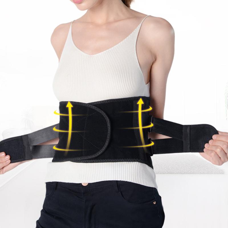 

3 In 1Women And Men Adjustable Elastic Waist Support Belt Back Fitness Steel Belt Sport Protect Waist Health Care, As pic