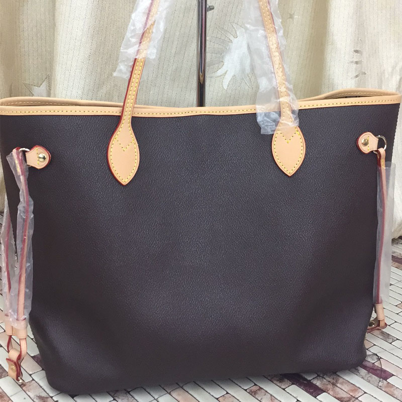 

New fashion women handbags ladies designer composite bags lady clutch bag shoulder tote female purse wallet MM size
