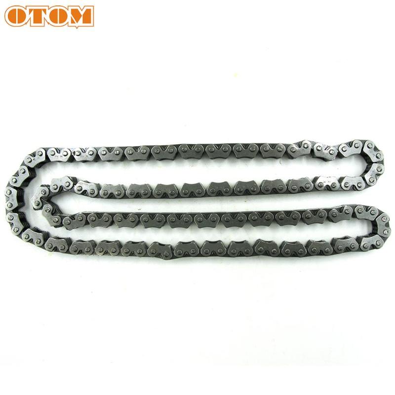 

OTOM NC Parts Timing Chain (RKM) Dirt Pit Bike Motorcycle Chain With Spare Master 100/118 Links For ZONGSHEN NC250 NC450 KAYO K6