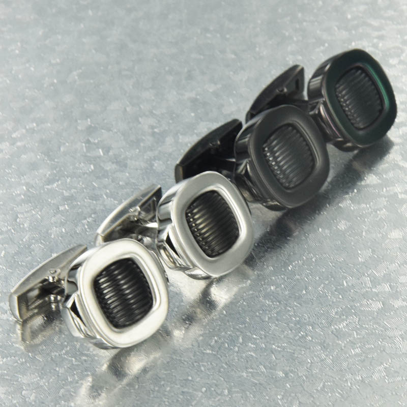 

Famous stainless steel Cufflinks Sleeve Nail Men Cuff link French's Cuff Color Luxury Cufflink 1 pair