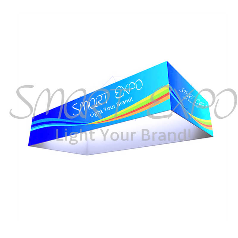 

20ft (L)*10ft (W)*4ft (H) Rectangular Easy Fabric Hanging Banner for Trade Show with Strong Aluminum Tubing Structure