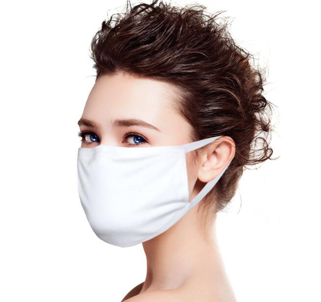 

Washable Cotton Face Mask Dual Layers Dustproof Earloop Washable Face Mouth Masks Children Adult Mouth Mask