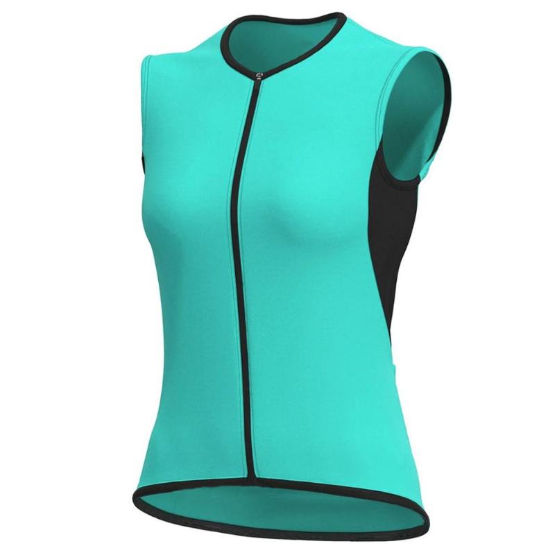 

Women Bicycle Cycling Vest Windproof Lightweight Ciclismo Bike Sleeveless Jersey breathable Back mesh Clothing, Blue