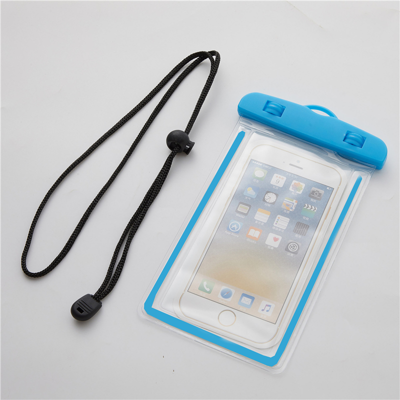 

Universal PVC With Phone Case Inch For X Lanyard S10 Cell IPhone Up Waterproof Bag To 6.5 Dry Samsung Aljkw