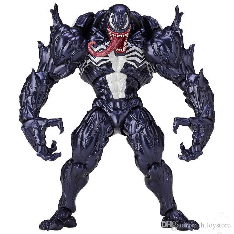 Marvel Carnage Red Venom No Revoltech Action Figure Toy cadeaux à collectionner