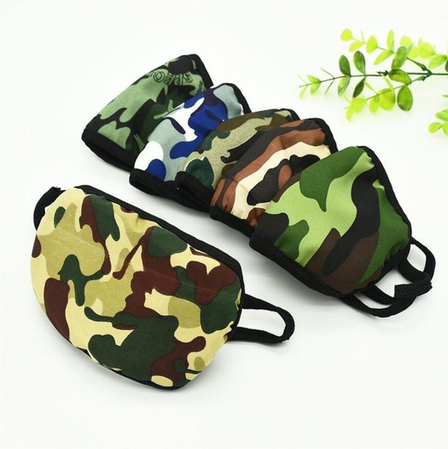 

Latest Camouflage Wind Dust ask for Men and Women Reusable mask Washable Warm cotton Designer Mask