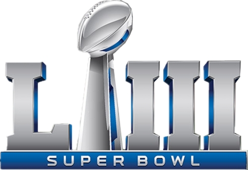 With Super Bowl LIII Patch
