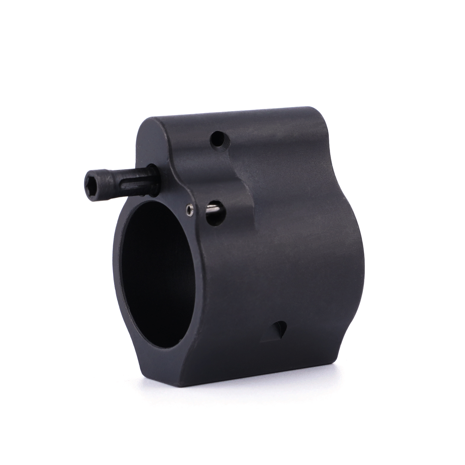 

steel Adustable .750 + Roll pin Micro Low Profile 0.75 Inch Gas Block, Black