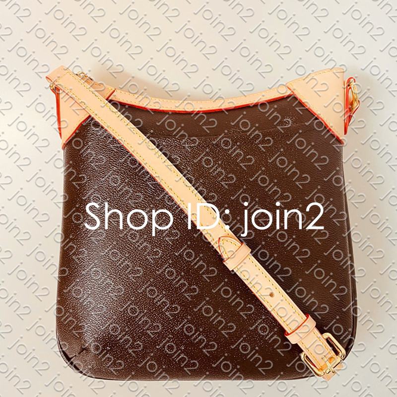 

M56390 ODEON PM MM Discontinued Designer Fashion Womens CROSS BODY Casual Shoulder Messenger BAG Multi Pochette Metis Accessoires Cle M56389, Brown flowers & letters