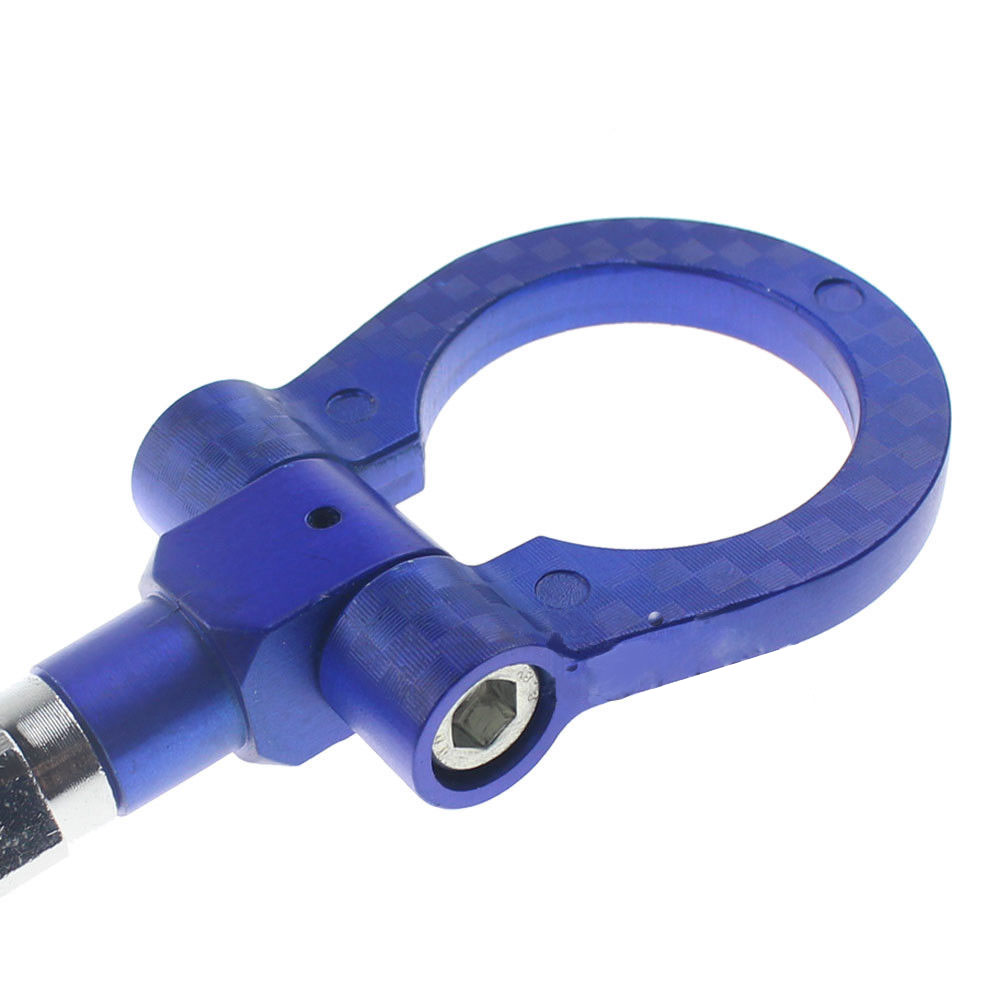 CAR Blue Aluminum Racing Tow Hook Ring Fits MINI COOPER R50/R52/R53/R55/R56-image-470280376