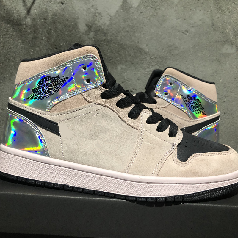 

New 2020 High Wuality 1s Men's Basketball Shoes 1 Dirty Powder Men Designer Sports Sneakers Radiant Size 7 - 11 With Box