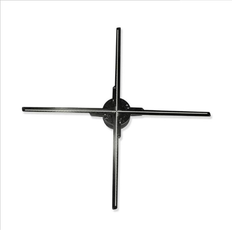 

Hot New 4 Fan Blades 3D Holographic Display LED Fan Advertising Machine with WIFI Control Holographic Imaging for Exhibition