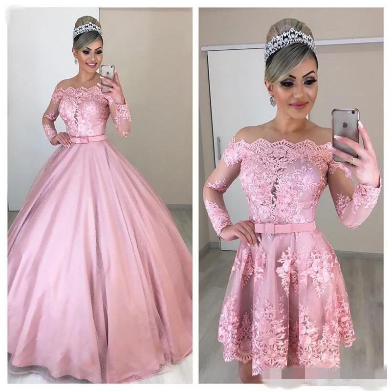 convertible quinceanera dresses