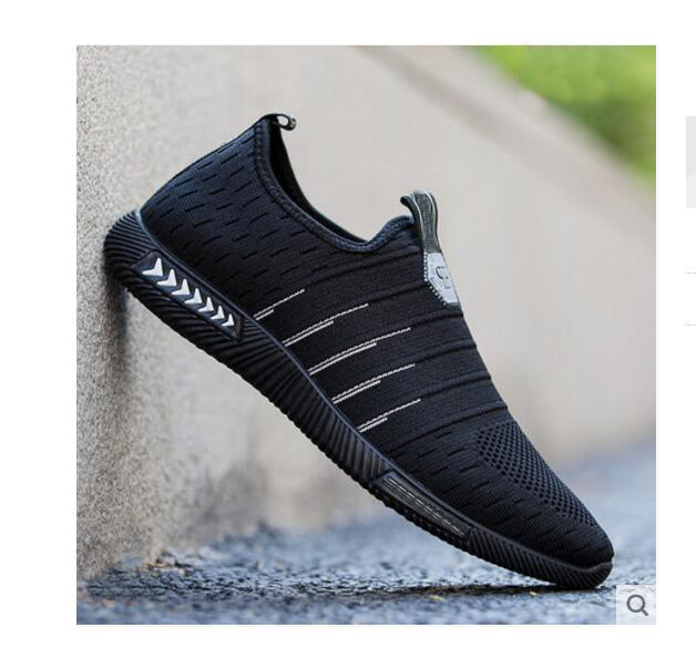 

RED Mens shoes heathe foot autumn breathable walking shoes 2019 new lightweight sports soft bottom casual running shoes, Color#2