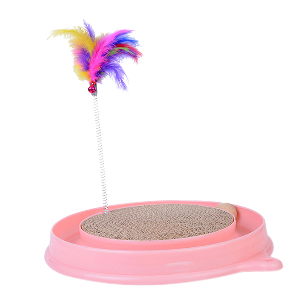 

cat toy cat kitten scratch board toy incredibly fun to play with & amusing to watch