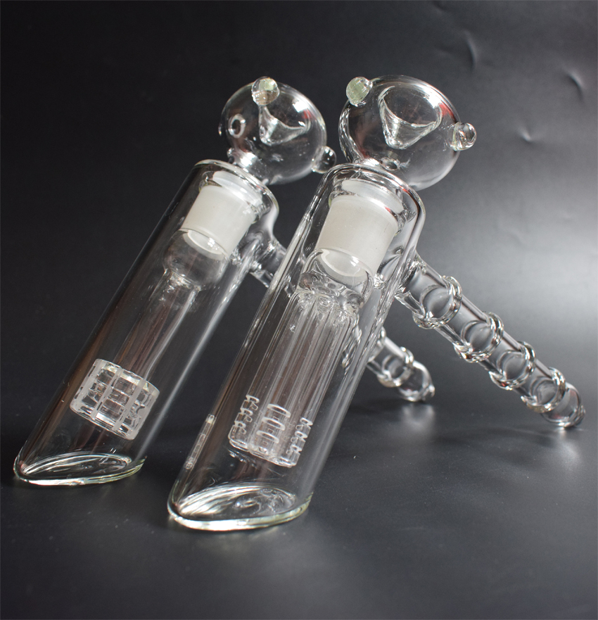 

New glass hammer 6 Arm perc glass percolator bubbler water pipe matrix smoking pipes tobacco pipe bong bongs showerhead perc two functions