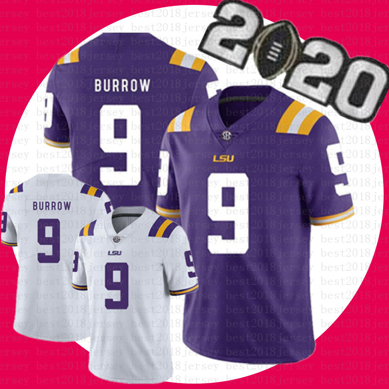 

white Joe Burrow LSU Tigers Jersey Clemson Trevor Lawrence Travis Etienne Jr. NCAA American football Jerseys Julio Jones tom Brady TRVDRTH, Ncaa (luyisi)