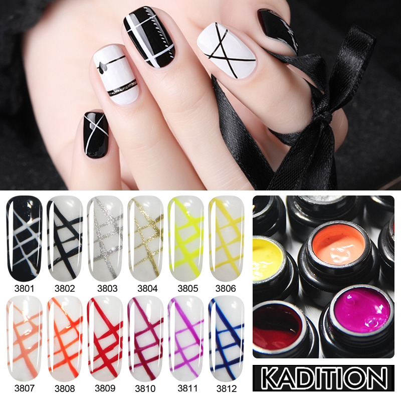 

Gel Nail Polish Soak Off Uv Gel Phototherapy Stretch Drawing Drawing Flower Nail Varnish Spider Painted Art Lacquer, Fs001