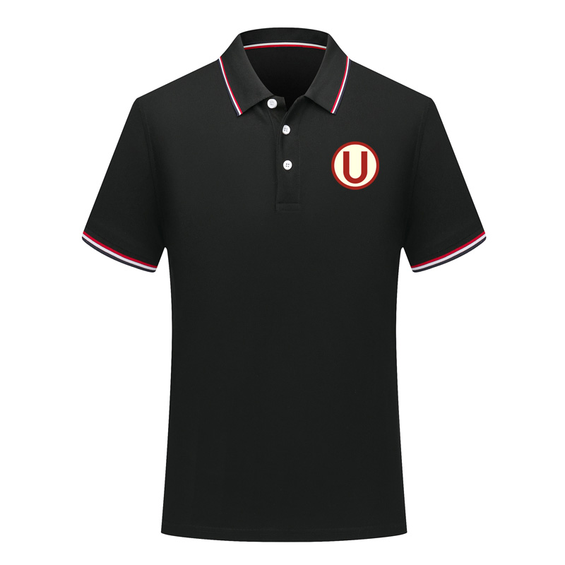 

Universitario de Deportes Polo Shirt Football Short Sleeve polo shirt summer Fashion shirt training Polo Shirts soccer jersey Men's Polos