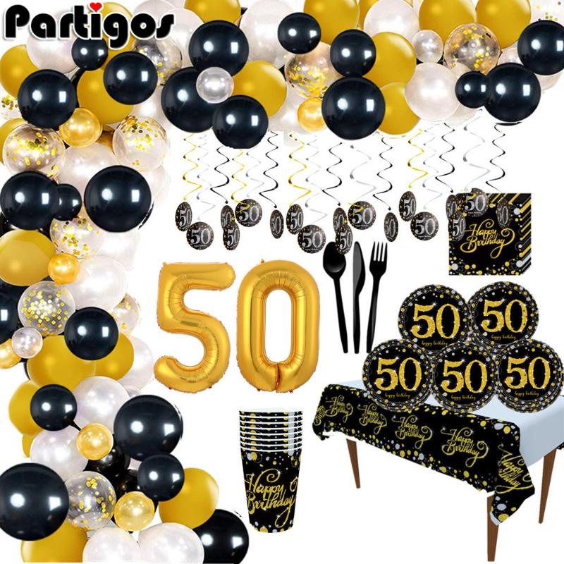 Parti Pirate Anniversaire Gamme-Vaisselle Ballons Bannières Décorations Fournitures