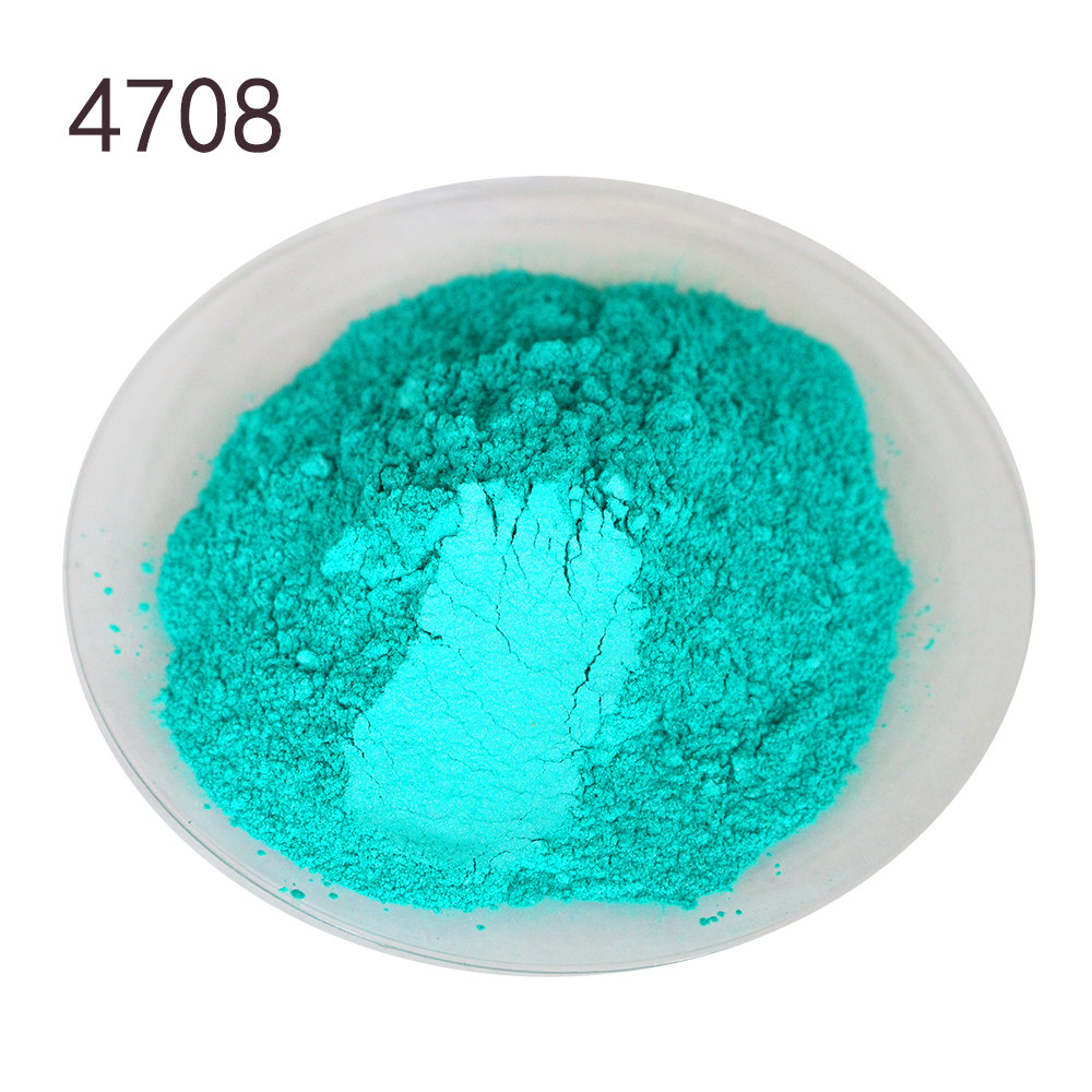 

500g/lot 4708# Greenish Blue Mica Pearl Pigment Colorants Soap Candle Resin Jewelry Nail Art Coloring Powder