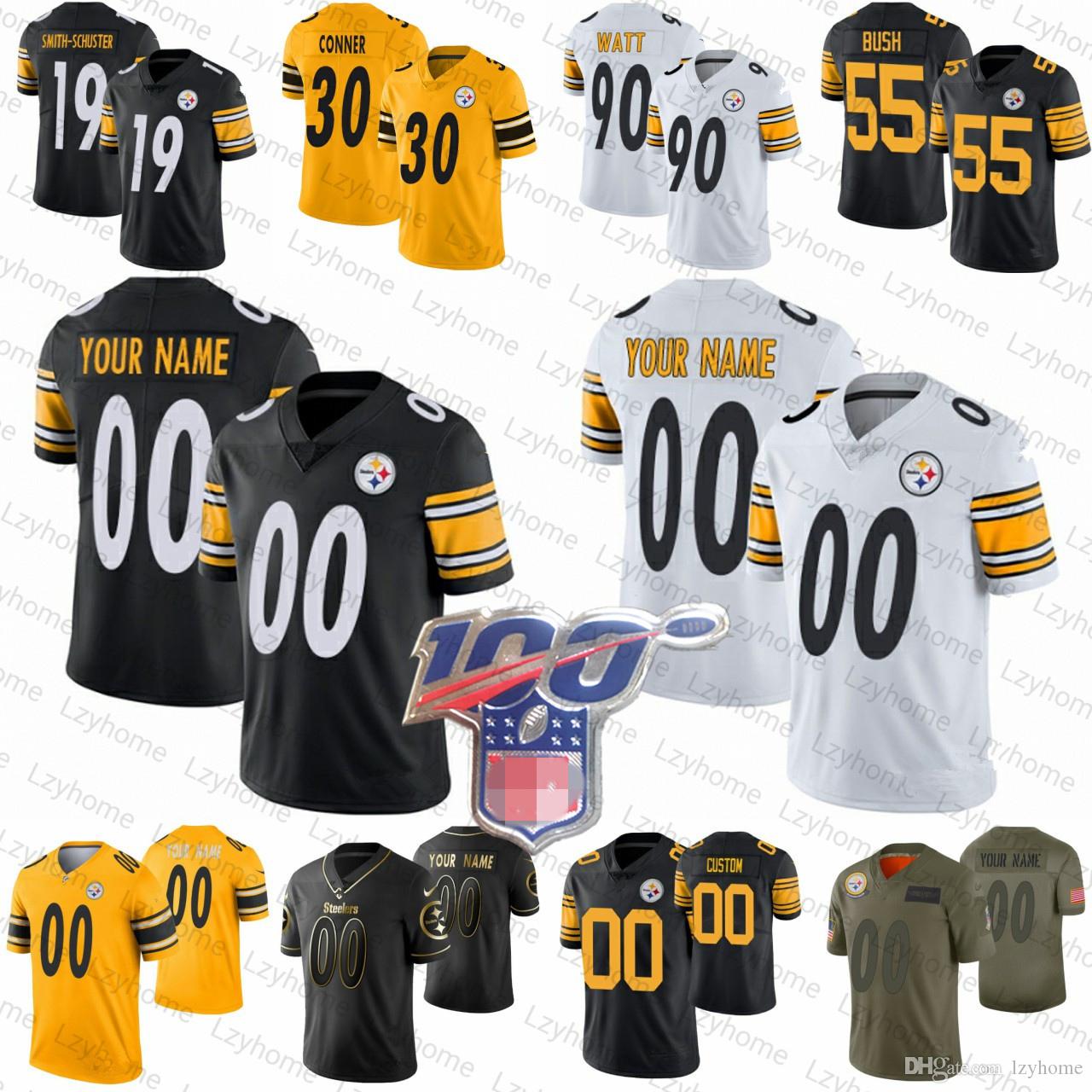 women's bumblebee steelers jersey