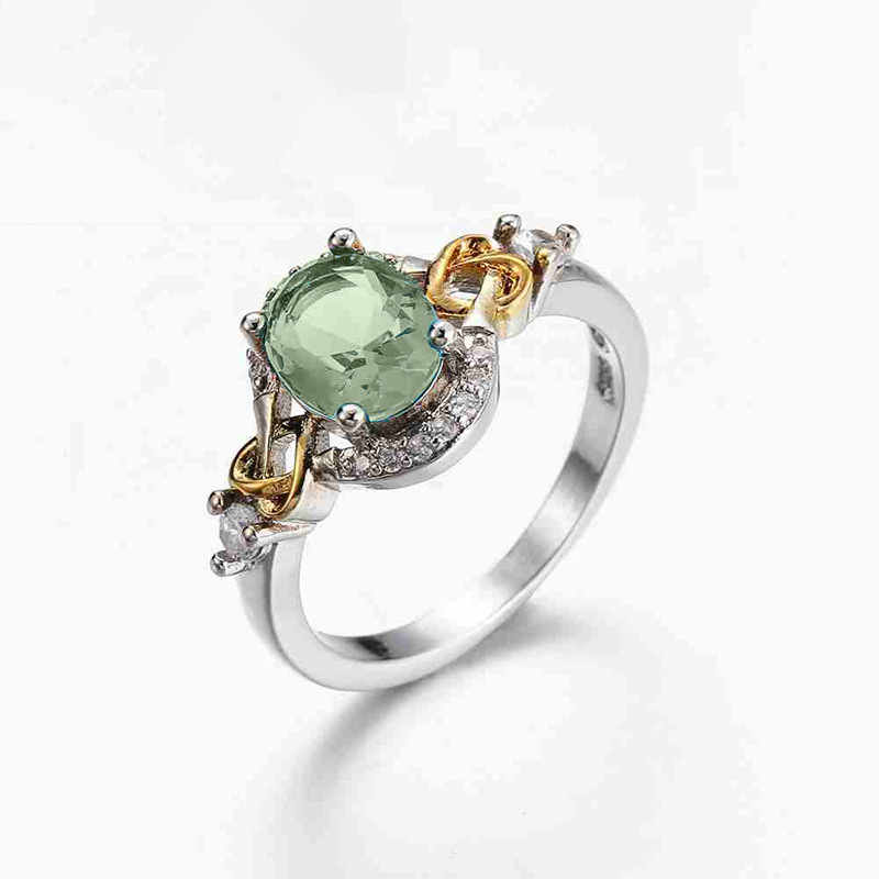 

Accessories Green Zircon Ring Ma'am Originality Color Ring