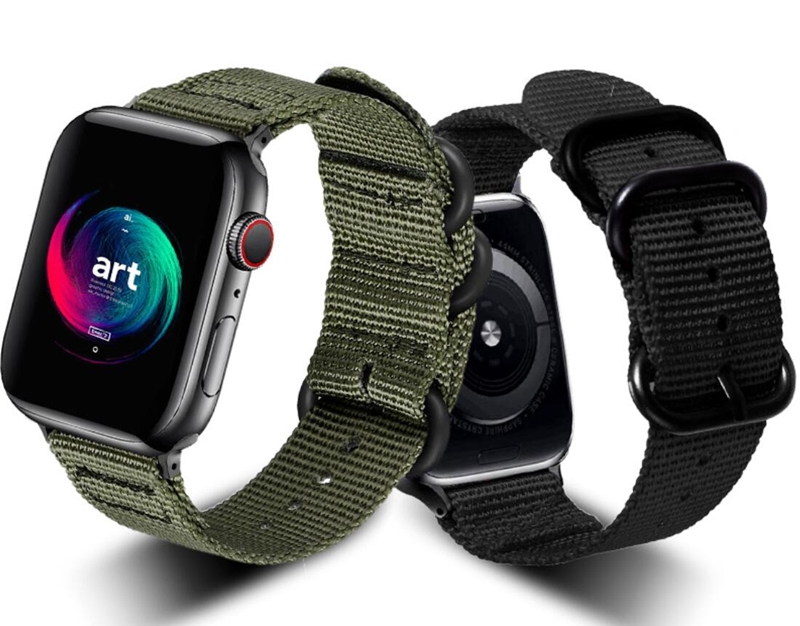 nylon iwatch band
