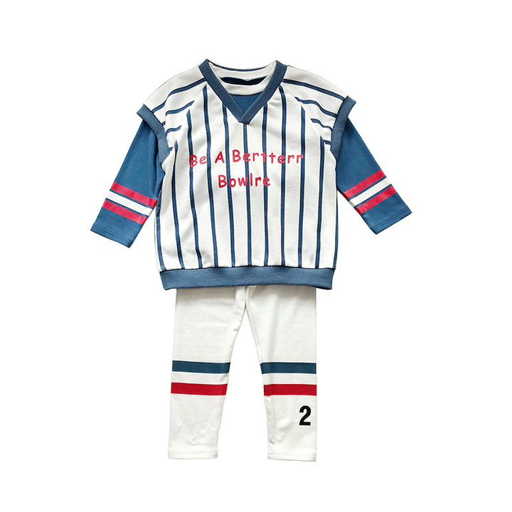 

Retail kids luxury designer clothes boys girls striped letter tracksuits 3pcs suits set(vest+tshirt+pant)baby tracksuit basketball outfits, 3pcs=1set;top quality
