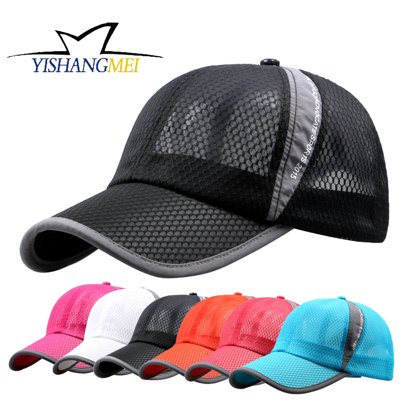 

Visors Quick Dry Baseball Cap For Men Adjustable Mesh Lightweight Tennis Hat Running Sport Sun Protection Outdoors Women