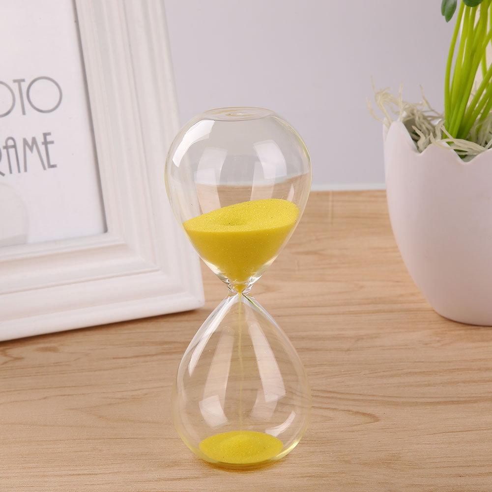 

Green Watch Yellow Hobbies Hourglass Timer Home Decor Colorful Designed Sandglass Desk Toy Creative Gift Purple Clock