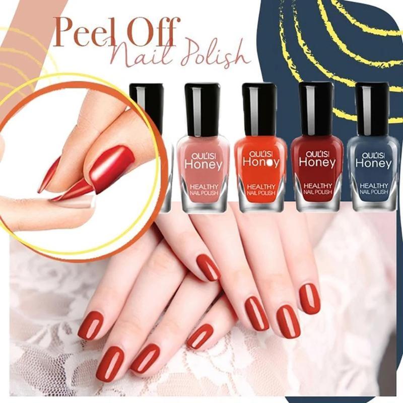 

Nail Art Femme gel polish Peel Off Nail Polish 3 Pcs Water-based Peelable And Tearable 24ml chiodo Mujer nails stick