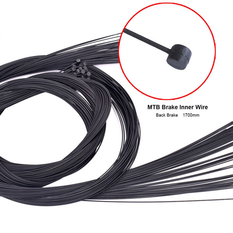 30Pcs Bicycle Brake Wire End Core Cap Cable Aluminum Cover Gear Bike Parts 3C