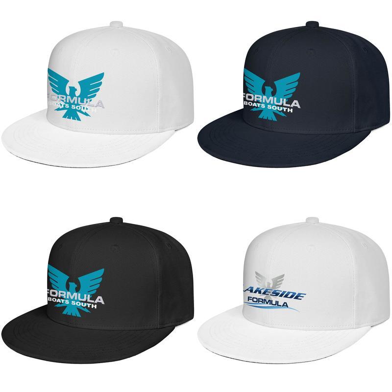 

Formula Boats South logo white for men and women snap back baseballcap cool sports Hip Hopflat brimhats formula boats lakeside Southern, Colorname1