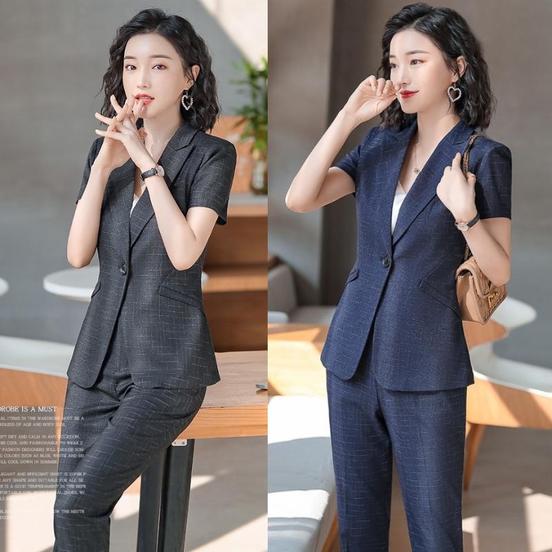 

Formal Ladies Pant Suits for Women Business Suits Blazer and Jacket Set Summer Work Wear Office Uniform Designs Styles, Blazer only