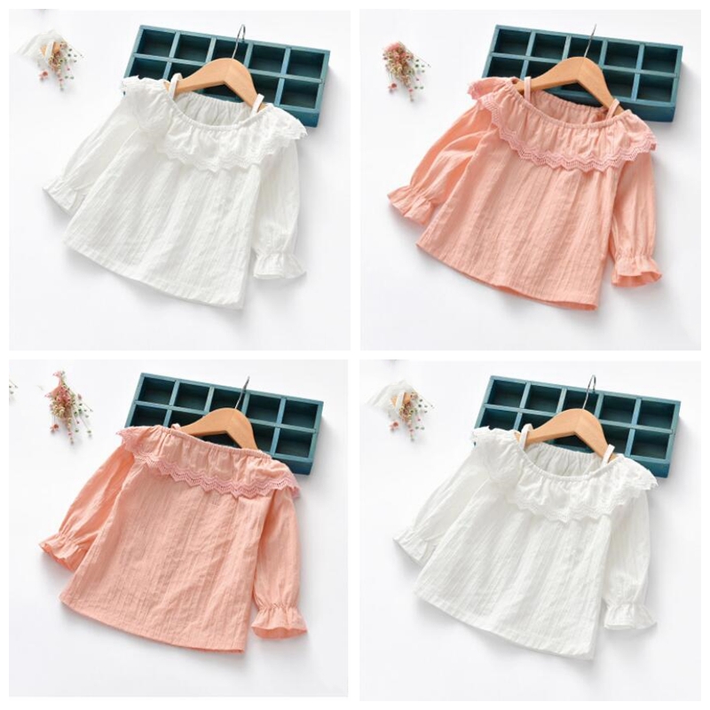 Little Girls Lace Doll Collar Short Sleeve Plaid Shirts Tops and Shorts