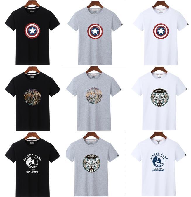 

12 Colour Fit 40-115kg Men's Summer T-shirts tops O Neck Short Sleeve Sports Casual Tee Shirt Classic Solid Color Basic T-Shirt, White;black