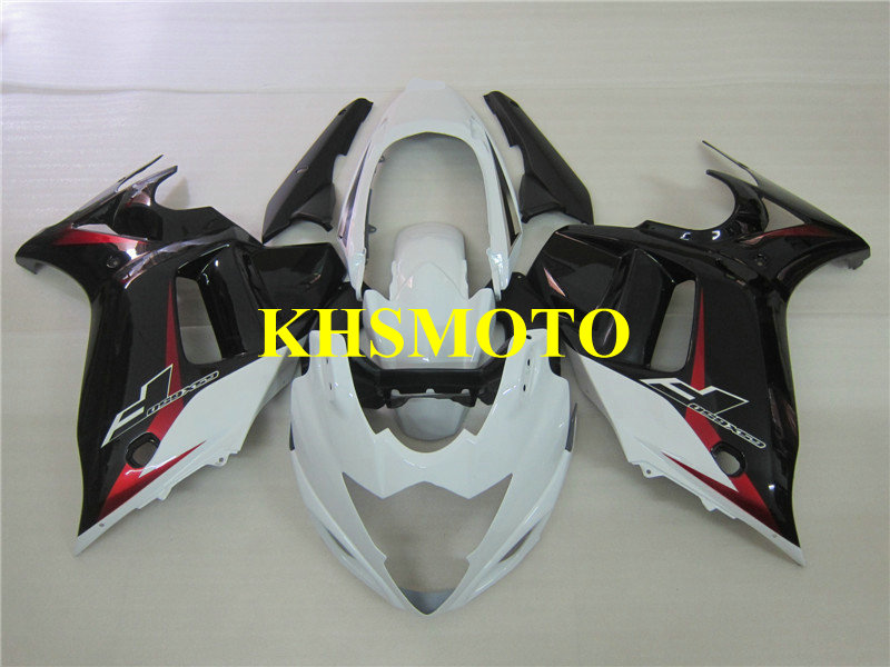 

Motorcycle Fairing kit for SUZUKI GSXF650 08 09 10 11 12 GSX650F 2008 2010 2012 ABS White black Fairings set SA03