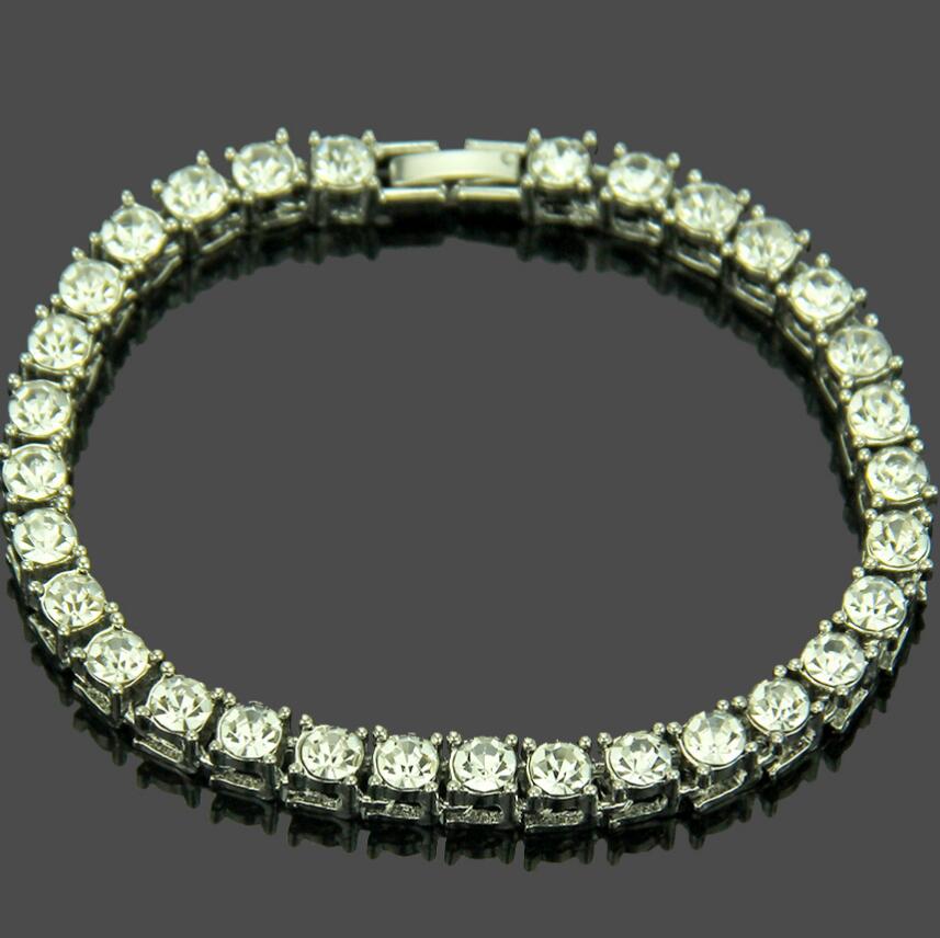 

jewelry hip hop bracelets punk single row drilling bracelets for unisex hot fashion free of shipping