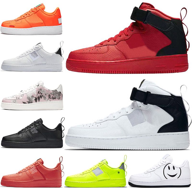 

3A+ quality 1s Dunk High Utility University Red Low Cut Mens Trainers Floral Utility black White Volt Green Basketball Shoes Womens PINK NIK, B1 utility black