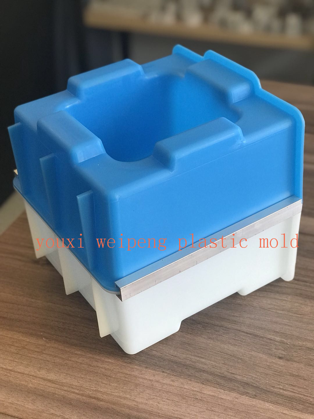 

Hollow Interlocking brick Mold for building house 200*200*200mm