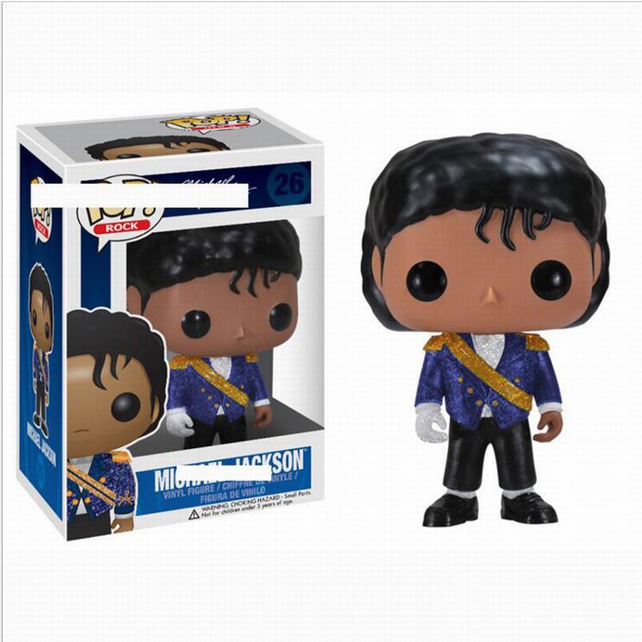 

New Funko Pop BEAT IT BILLIE JEAN BAD Michael Jackson Action Figure Promotion Toys Gift Collectible Model