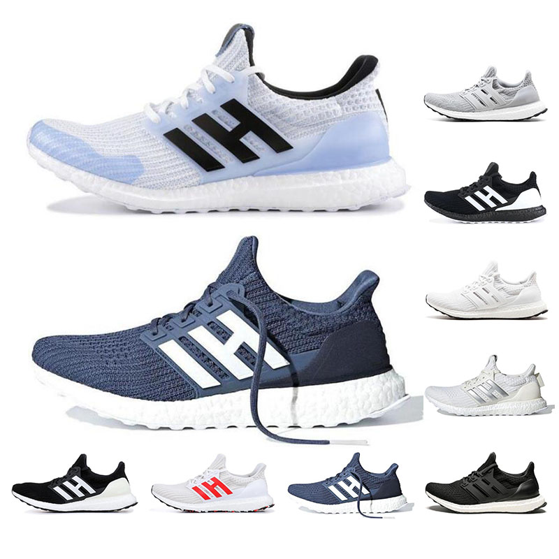 

New Arrived 2019 men women sports sneakers 4.0 Orca show your Sripes Blue White Walkers Running shoes size 36-45